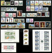 MONACO - ANNEE COMPLETE 1991 - AVEC BLOCS -  50 TIMBRES NEUFS ** + 3 BLOCS NEUFS ** - Annate Complete