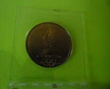 Médaille ALBERTVILLE 16° J.O Hiver 1992 Jeux Olympiques - Chamonix Mont Blanc 1924 - Autres & Non Classés