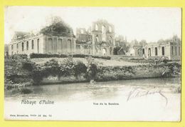 * Abbaye D'Aulne (Thuin - La Hainaut - La Wallonie) * (Nels, Série 10, Nr 75) Vue De La Sambre, Abdij, Ruines, Kerk - Thuin