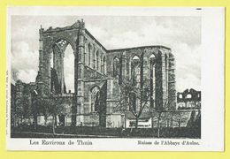 * Abbaye D'Aulne (Thuin - La Hainaut - La Wallonie) * Ruines De L'abbaye D'Aulne, Ruines Abdij, église, Kerk, Rare - Thuin