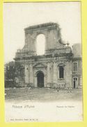 * Abbaye D'Aulne (Thuin - La Hainaut - La Wallonie) * (Nels, Série 10, Nr 31) Façade De L'église, Ruines, Kerk, Rare - Thuin