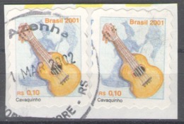 Brazil Used 2001 Musical Instruments Guitar - Used Stamps
