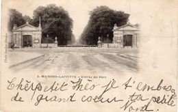 Delcampe - MAISONS-LAFFITTE  -  Entrée Du Parc - Maisons-Laffitte