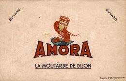 BUVARD AMORA LA MOUTARDE DE DIJON - Mosterd