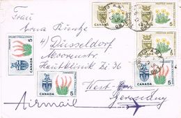 26735. Carta Aerea NEWMARKET (ontario) Canada 1966. Fechador TORONTO - Brieven En Documenten