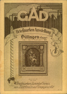 1928, Seltene Privatganzsachenkarte Zur Briefmarken-Ausstellung Im Rahmen Der Gewerbe-Ausstellung In Dillingen Mit Sonde - Postwaardestukken