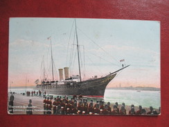 CPA  ROYAUME UNI PORTSMOUTH VICTORIA ET ALBERT AT LANDING JETTY - Portsmouth