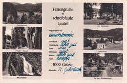 Allerheiligen, Nördl. Hochschwarzwald, 620-900 M ü. M. - 1953 -Feriengrüsse - Hochschwarzwald