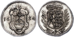 175 Pfennig, 1684, Johann Georg III., CF, Clauss/Kahnt 619, Kohl 302, Marseburger 1291, Schrötlingsfehler, Vz-st.  Vz-st - Other & Unclassified