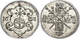 177 3 Pfennig, 1692, Johann Georg IV., Marseburger 1350, Kohl 337, Vz-st.  Vz-st - Other & Unclassified