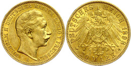 311 20 Mark, 1898, Wilhelm II., Ss-vz., Katalog: J. 252 Ss-vz - Altri & Non Classificati