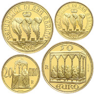 617 Set Zu 20 Und 50 Euro, Gold, 2003, "Pfingsten", Mit Zertifikat, Im Zweieretui Und OVP. Auflage Je 7281 Ex., PP.  PP - Other & Unclassified