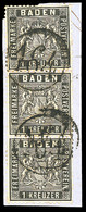 986 "164" - Einringstempel Der Bahnpost, Type III, 2x Auf Briefstück Mit Senkr. Paar Und Einzelstück 1 Kr., Letztere Kle - Other & Unclassified