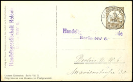 5173 1908, 2 1/2 H. Foto-Privatganzsachenkarte "Eingeborene Von Muanza Im Festgewande" Gebraucht Aus MUANZA 27.3. Nach B - German East Africa