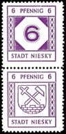 7964 SZd 8, Tadellos Postfrisch, Kurzbefund Und Aktueller Fotobefund Kunz BPP, Katalog: SZd8 ** - Niesky