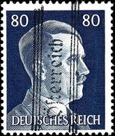 10259 1945, 1 - 80 Pfg. Hitler Mit Grazer Aufdruck, Postfrisch, Mi. 160.-, Katalog: 674/92 ** - Other & Unclassified