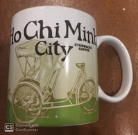 Starbucks Vietnam Viet Nam 16 Oz Ho Chi Minh City Mug Global Icon Collector Series / 05 Photos - Tasses