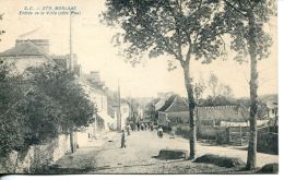 N°60452 -cpa Morlaas -entrée De La Ville -côté Pau- - Morlaas