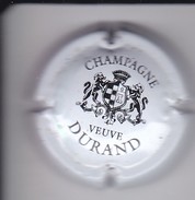 PLACA DE CHAMPAGNE VEUVE DURAND LETRAS FINAS (CAPSULE) - Durand (Veuve)