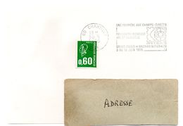 OISE - Dépt N° 60 = CHANTILLY 1975 =  FLAMME à DROITE =  SECAP ' ARPHILA / RENCONTRE MONDIALE ART PHILATELIE ' - Mechanical Postmarks (Advertisement)