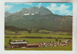 CPSM SANKT JOHANN IN TIROL (Autriche-Tyrol) - Campingplatz Und Imbistube Michel'n Hof, Bes. Hansjorg Und Barbara LEITNER - St. Johann In Tirol