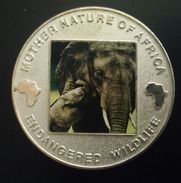 MALAWI 10 KWACHA 2004 Copper-Nickel Silver Plated PROOF " Endangered Wildlife" (free Shipping Via Registered Air Mail) - Malawi