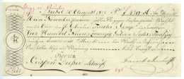 BASEL 1822 Faesch & Imhooff An Crispin Dusser In Schwyz Schweiz Zürich Finsler - Bills Of Exchange