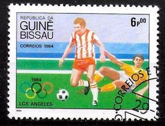GUINEE BISSAU N°  282   Oblitere  Jo  1984 Football  Fussball Soccer - Used Stamps
