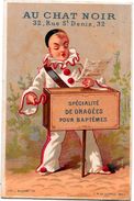 Chromo Orgue De Barbarie Organ Musique Publicité Publicitaire 10,2 X 6,6 Pierrot - Otros & Sin Clasificación