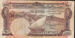 YEMEN D. R. P1b 250 FILS 1965 FINE - Jemen