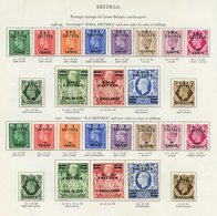 ERITREA Complete. (43) Cat. £395 - Autres & Non Classés