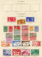 ST. KITTS NEVIS Complete Incl. Several Extra Perfs & Shades Etc. (64) Cat. £650 - Other & Unclassified