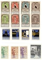 REVENUES, LOCALS, POSTER STAMPS, POSTAL STATIONERY CUT-OUTS Etc. Many 100's Incl. European Exhibition Labels, Product Ad - Andere & Zonder Classificatie