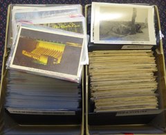 VARIOUS Foreign Cards In Two Boxes With Strength In Belgium, Switzerland, USA, Also Ceylon, Morocco, India & Holland Etc - Non Classés