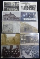 COLLECTION Of 97 Cards With Many Unidentified Real Photographs (RP's) Incl. GPO Workers, Residential Streets, Shop Front - Non Classés