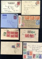 ADEN, INDIA & NEPAL QV & Later Group Of Covers & Postcards With Various Paquebot Marks, A Range Of KGVI Covers Incl. WWI - Altri & Non Classificati
