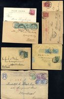 BRITISH SOUTHERN AFRICA Small Accumulation Of Covers, Newspaper Wrappers & Cards Incl. Cape Of Good Hope, Natal, Transva - Other & Unclassified