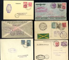 1932 Third South America Return Flight Bolivian Acceptance Envelope To Hannover, Franked 1b75c Cancelled Cochabamba, Fri - Other & Unclassified