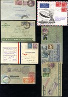 1932-37 Selection Of Return Flight Covers From USA, Brazil, Chile & Argentina Bearing Various Frankings & Cancels Includ - Sonstige & Ohne Zuordnung