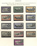 1938 KGVI Pictorial Defin Set VFU, Another Set M, SG.38b/47b. (26) - Other & Unclassified
