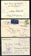 WWII POW Covers (13) From Prisoners Being Held At Various Camps In Victoria, All Have Censor Markings. Overseas Destinat - Other & Unclassified