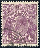 1930 5d On 4½d Violet Die II, Used Without Surcharge, SG.120, Clear RPS Cert. 2012. (1) - Altri & Non Classificati