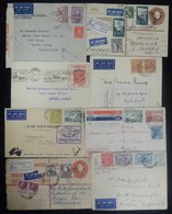 Cover Accumulation (101) Incl. Many KGVI Airmails To Europe With Higher Values. Some FDC's Incl. 1937 New South Wales Ce - Autres & Non Classés