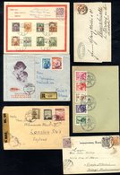 1880's-1950's Covers & Cards From Imperial Period, Inflation, Stationery, Post WWII Occupation Etc. Also A Few Earlier H - Altri & Non Classificati