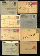 QV-QEII Postal Stationery Items, U & Unused, Incl. Postcards, Wrappers, Air Letters, Registered Envelopes. A Number Are  - Sonstige & Ohne Zuordnung