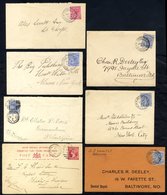 1891-1904 QV Covers Or Cards (14), Comprising Of Two 1d Reply Cards & A 1½d Reply Card H/stamped SPECIMEN, A Used 1d Pos - Sonstige & Ohne Zuordnung