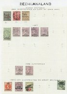 1885-1981 VFU Collection On Leaves Incl. 1885-87 ½d, 2d, 1888 1d, 2d, 3d, 4d & 1s, 1888 1d On 1d, 2d On 2d, 1891 1d, 189 - Autres & Non Classés