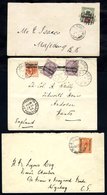 1894-1961 Covers (6) & Two Unused Postal Stationery KGV Registered Letters, Setlagoli, Mahalapye, Gaberone, Taungs & Fra - Other & Unclassified