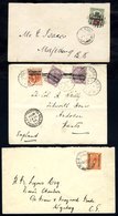 1894-1961 Covers (6) & Two Unused Postal Stationery KGV Registered Letters, Setlagoli, Mahalapye, Gaberone, Taungs & Fra - Autres & Non Classés