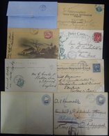 1861-1907 Covers & Cards + Entire To Or From The Levant. The Stampless Entire To Malta Has A British Post Office Constan - Other & Unclassified